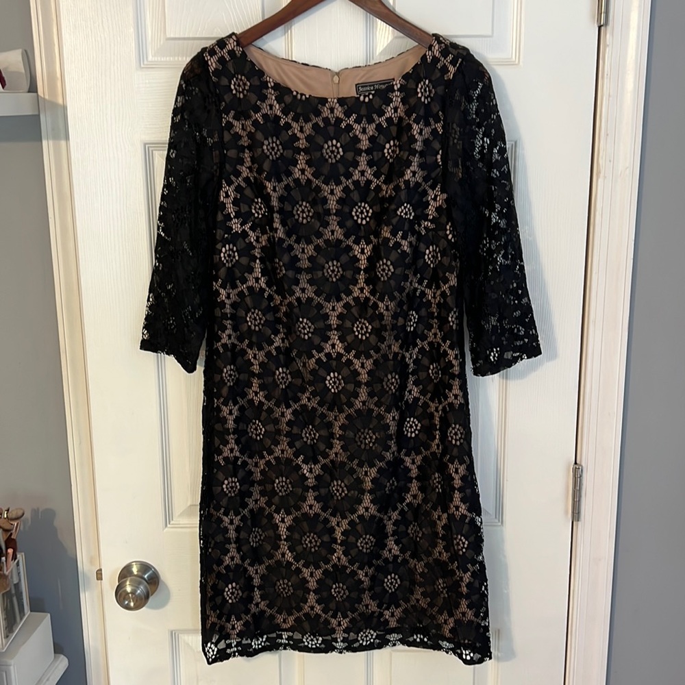 Women’s black lace dress